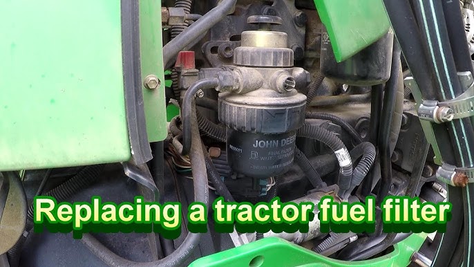 Fuel Filter Clogs john deere tractor