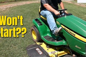 How to Start a John Deere Riding Lawn Mower