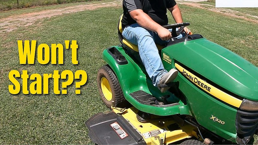 How to Start a John Deere Riding Lawn Mower