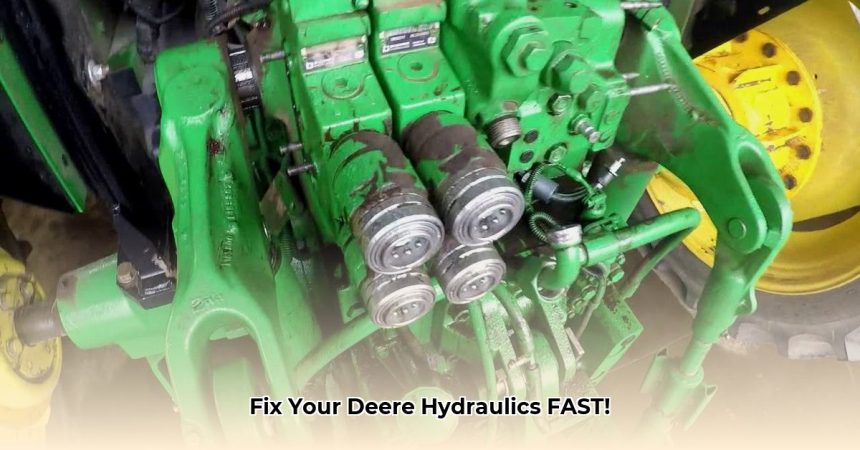 John Deere Hydraulic Pressure Loss fix
