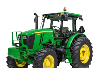 john deere 6105E utility tractor